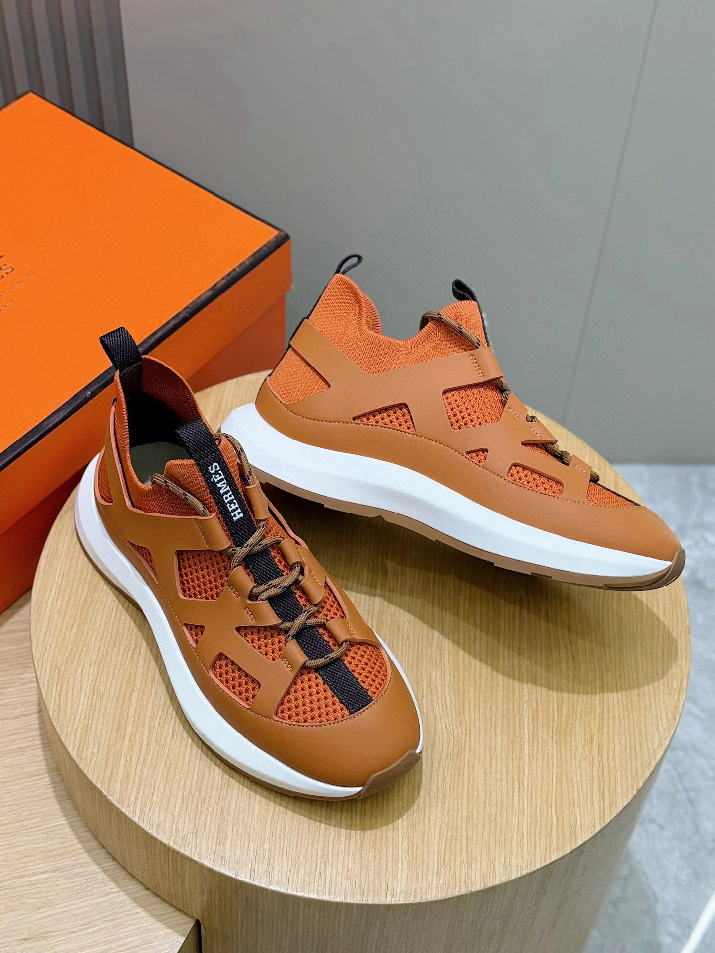 OOBB-- H5r75s H251981Z HO1 Katana Calfskin Thick soles：4.3CM item:E-X230F2662
